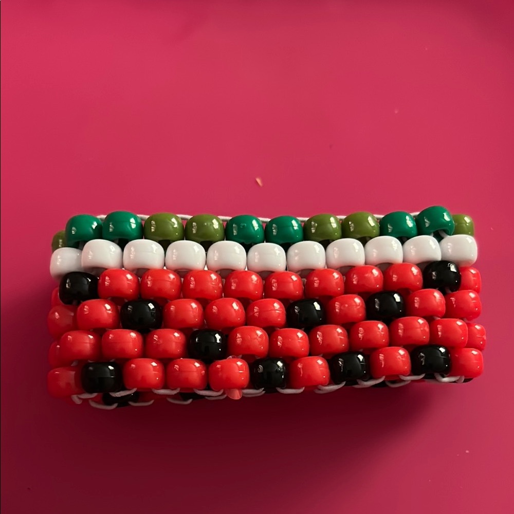Colorful Beaded cuff